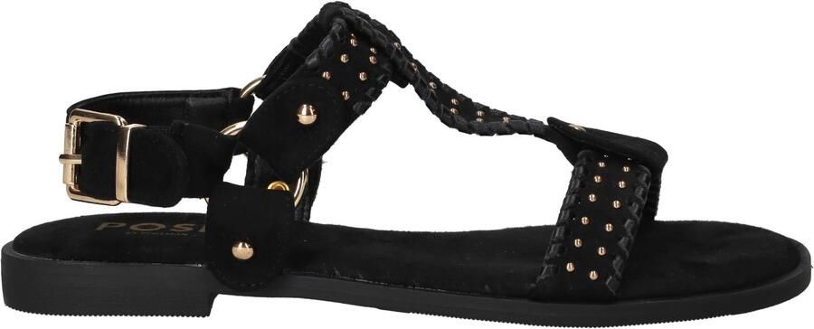 POSH by Poelman Sandalen Heren Zwart