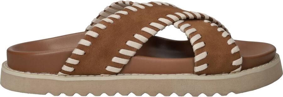 POSH by Poelman Slippers Heren Cognac
