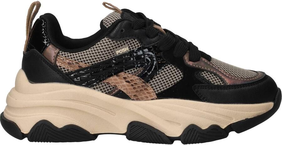 POSH by Poelman Sneakers Heren Beige