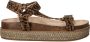 POSH by Poelman Sandalen Dames Bruin - Thumbnail 2