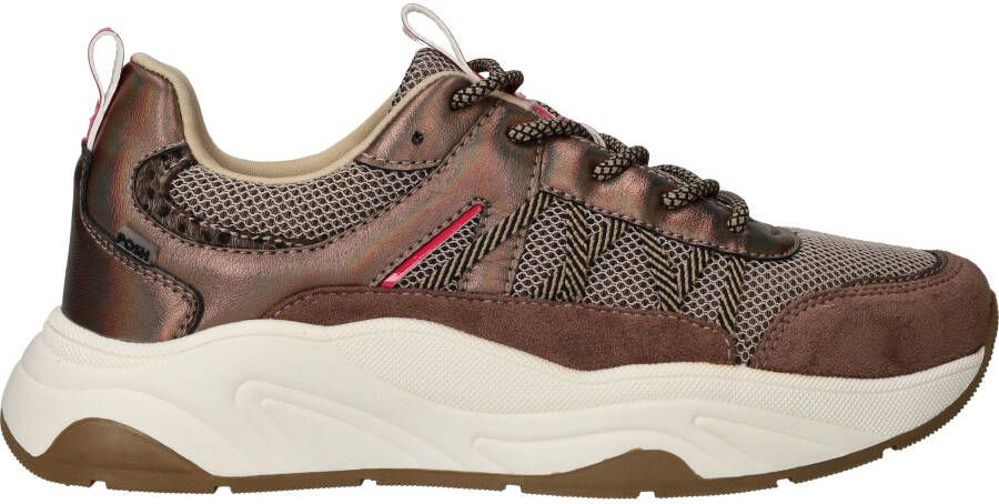 POSH by Poelman Sneakers Dames Bruin