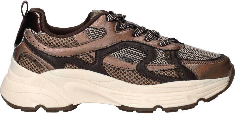 POSH by Poelman Sneakers Dames Bruin