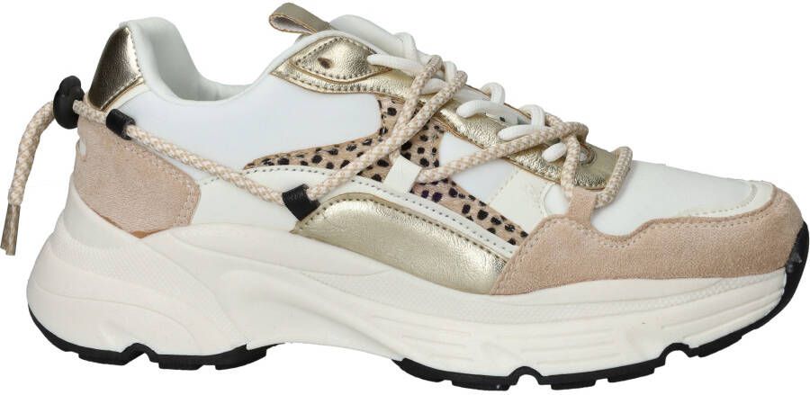 POSH by Poelman Sneakers Dames Beige