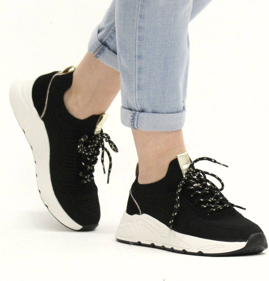 POSH by PS Poelman POSH By Poelman Sneaker Dames Zwart - Foto 1