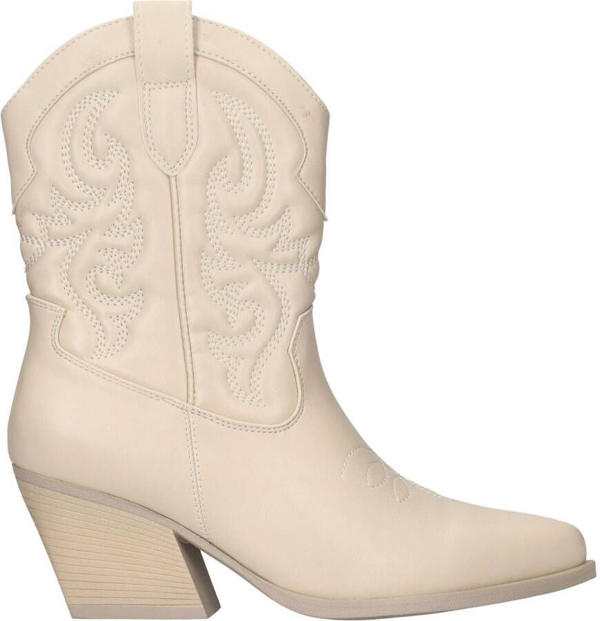 Puma Rebound v6 Low sneakers wit kolbaltblauw grijs Imitatieleer 25 - Foto 5