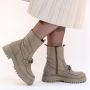 PS Poelman Damesboot Dames Beige - Thumbnail 2