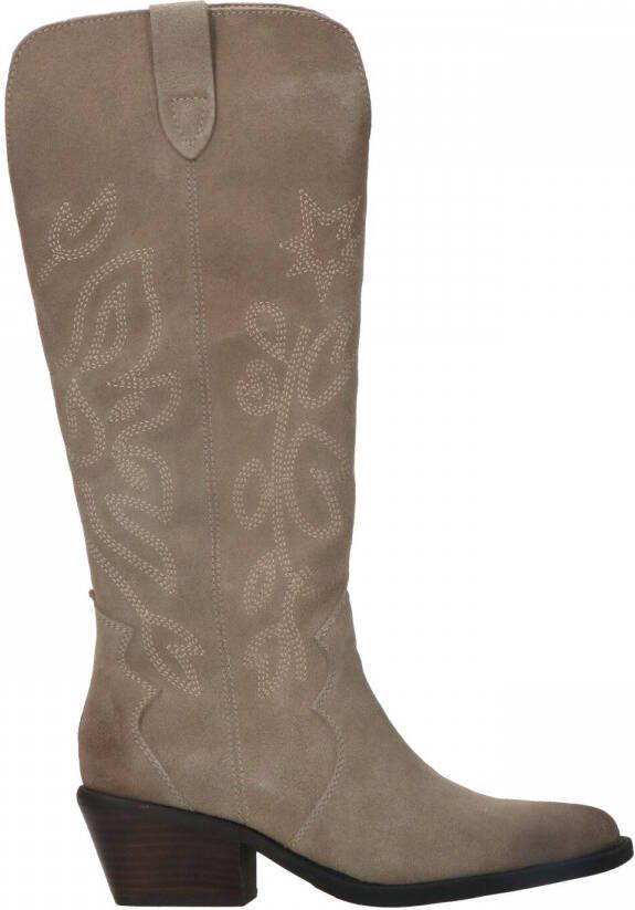 PS Poelman CILLY Dames Western Laarzen Beige - Foto 2