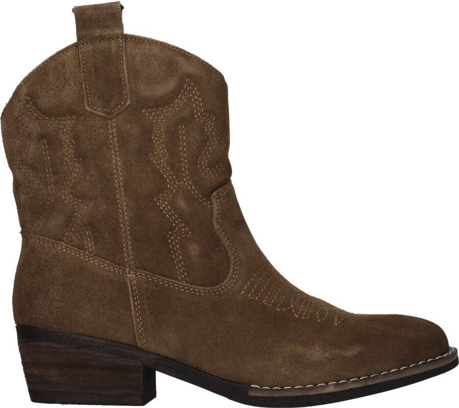 Replay Shoot kid suède sneakers donkerblauw oranje Jongens Suede Meerkleurig 29 - Foto 4