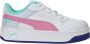 Puma Carina Street sneakers wit roze mintgroen Meisjes Leer Meerkleurig 28 - Thumbnail 4