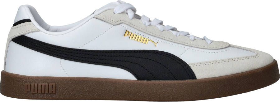 Puma Sneakersy skórzane z obszyciem w kontrastowym kolorze model Club II Era - Foto 12