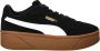 PUMA Club II Era Platform SD Wns Dames Sneakers Black- White - Thumbnail 3