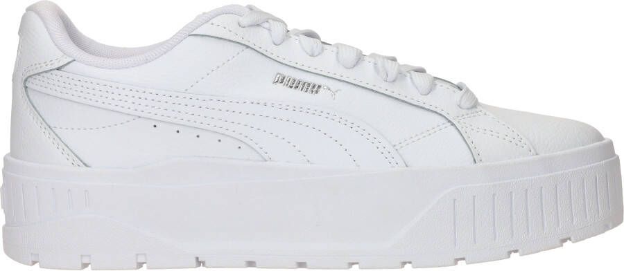 Puma Dames Leren Sneakers met SoftFoam+ Demping White Dames - Foto 5