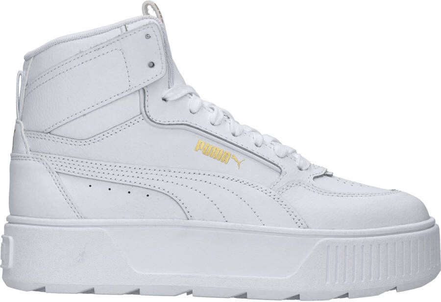 Puma Plateausneakers in effen design model 'Karmen' - Foto 10