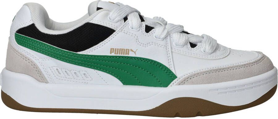 PUMA Park Lifestyle Sk8 Jr Sneakers Jongens Leren Sneaker Wit