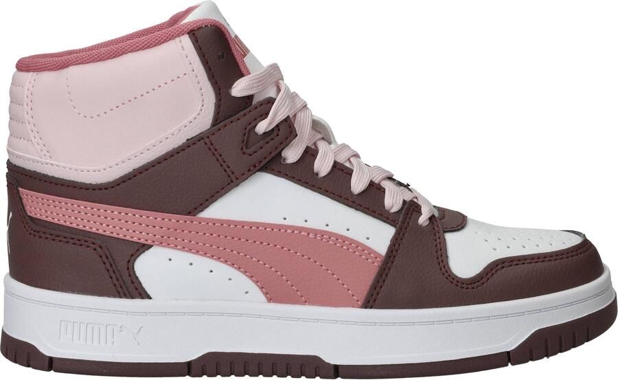 Puma Rebound Slam Mid sneakers donkerbruin roze - Foto 11