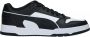 PUMA RBD Game Low Unisex Sneakers Black- White- Team Gold - Thumbnail 3