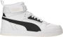 Puma Revolutionaire Basketbal-geïnspireerde Sneakers White - Thumbnail 3