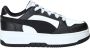 PUMA Rebound Femme Jr Meisjes Sneakers White- Black - Thumbnail 2