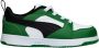 Puma Rebound V6 Lo sneakers wit zwart groen Leer Meerkleurig 26 - Thumbnail 6