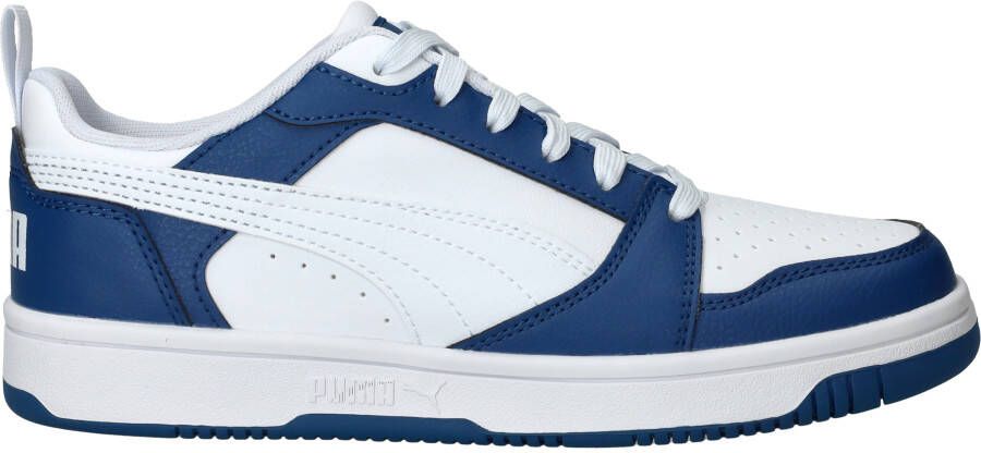 Puma Rebound V6 Low JR Sneakers Jongens Blauw