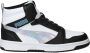 PUMA Rebound V6 Mid Space Belle Jr Meisjes Sneakers Black-Lilac Crush- White - Thumbnail 2