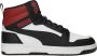 PUMA Rebound V6 heren sneakers rood wit Uitneembare zool - Thumbnail 3
