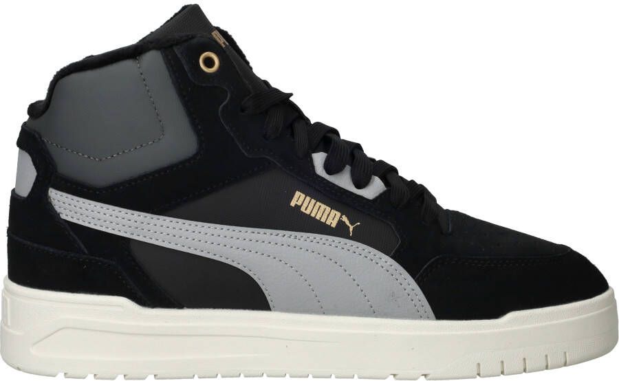 Puma Shuffle Downtown Mid WTR Sneakers Heren Zwart