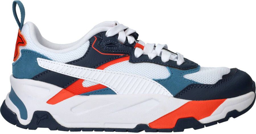 Puma Trinity sneakers donkerblauw wit rood - Foto 2
