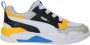 Puma X-Ray 2 Square AC PS sneakers lichtgrijs wit blauw geel - Thumbnail 5