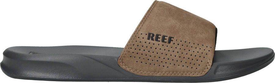 Reef One Slide Slippers Heren Bruin