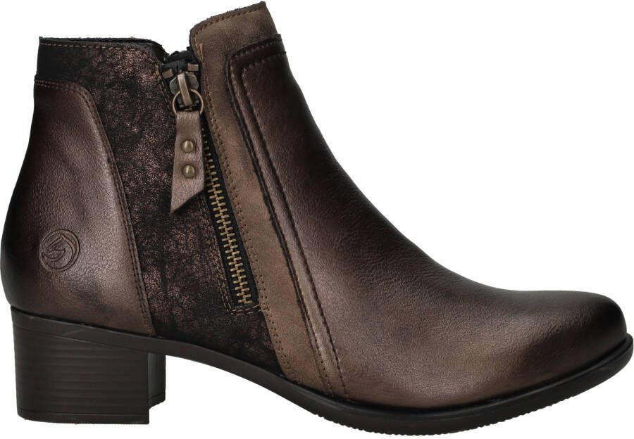 Remonte Enkellaars R5172-90 Brons Metallic - Foto 2