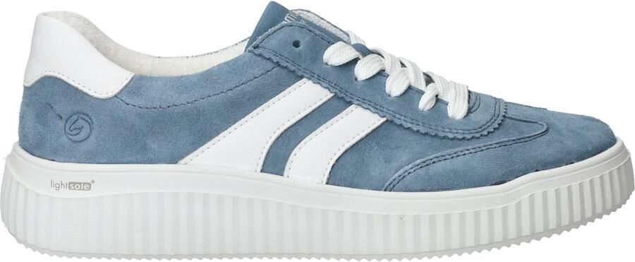 Remonte D3E00-14 Sneakers Blauw Suede Dames Blauw - Foto 2