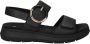 Remonte Sandalen Dames Zwart - Thumbnail 2