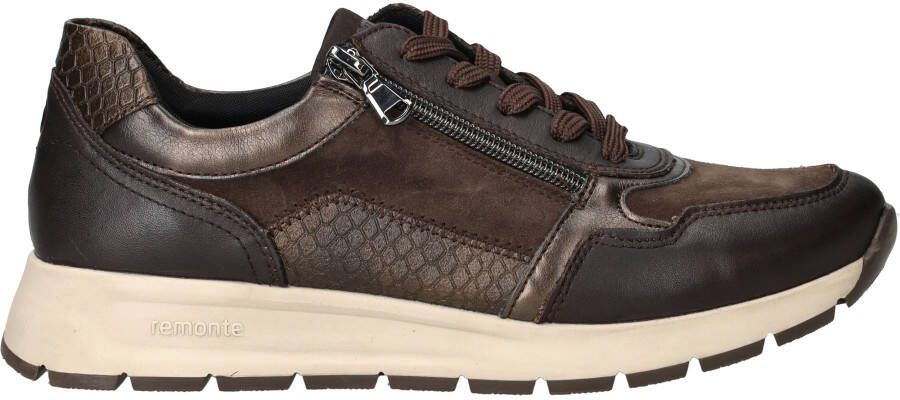 Remonte Sneakers Dames Bruin