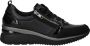 Remonte Sneakers Laag Veterschoenen Laag Zwart - Thumbnail 2