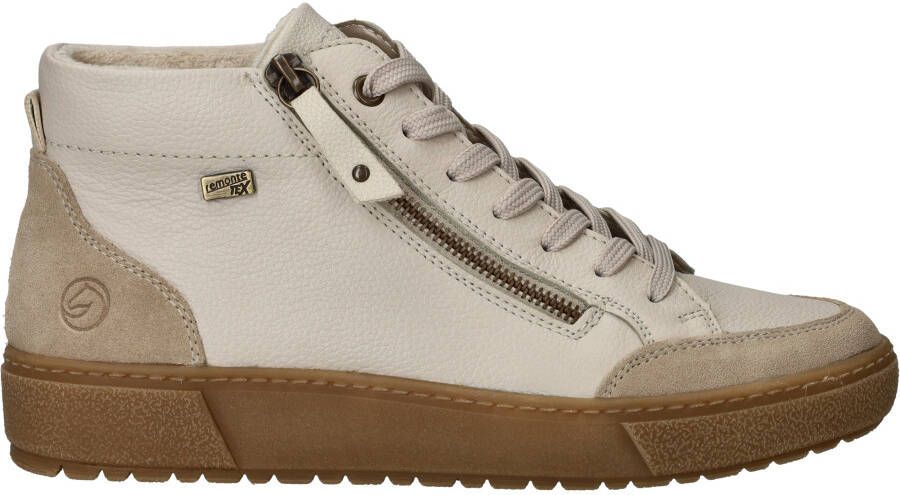 Remonte Veterschoenen Hoog Veterschoenen Hoog Gebroken wit - Foto 3