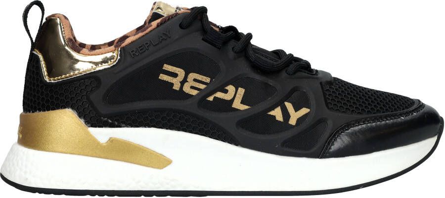 Replay Maze JR 5 JS540008S-0006 Zwart Goud - Foto 5