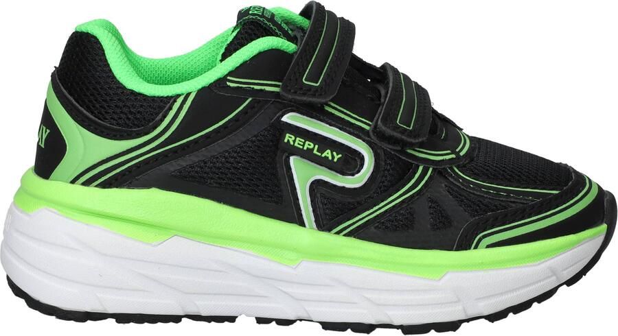 Replay Christal Sneakers Jongens Zwart - Foto 8