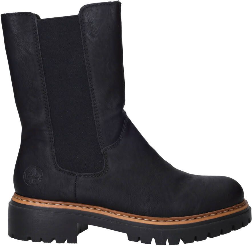 Rieker Slip-on laarzen met imitatiebont