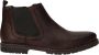 Rieker Chelsea-boots instappers business-enkellaars met stretch - Thumbnail 3