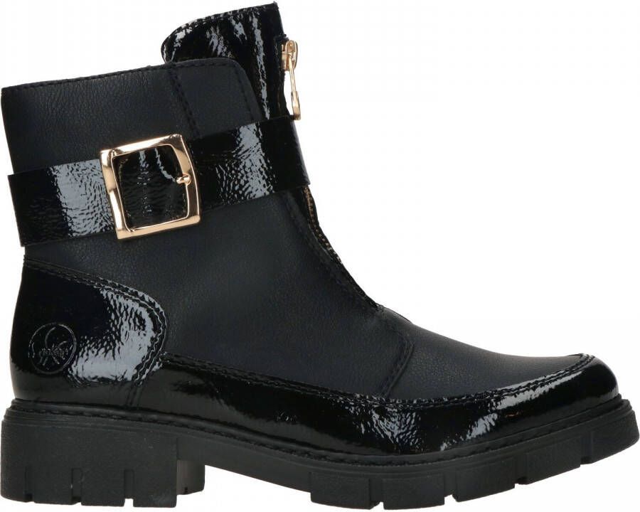 Rieker Comfortabele Chelsea Boot voor Modebewuste Vrouwen Black Dames - Foto 9