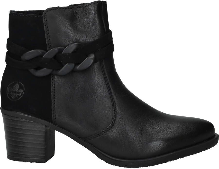 Rieker Enkellaarsjes zwart Synthetisch Dames - Foto 2