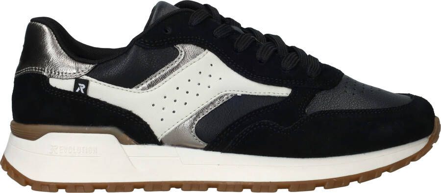 Rieker Evolution Sneakers Dames Zwart - Foto 2
