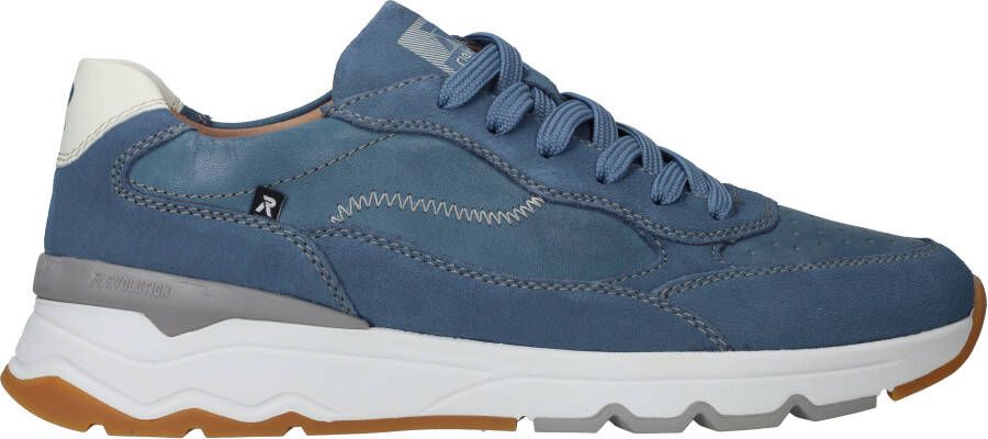 Rieker Revolution Sneaker Blauw Comfortabel Stijlvol Blue Heren - Foto 3