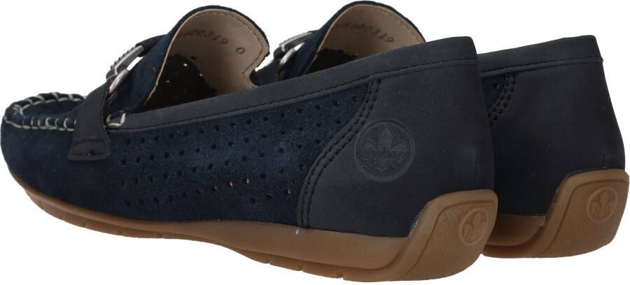 Rieker Blauwe Comfortabele Instappers met Ventilatie Blue Dames - Foto 2
