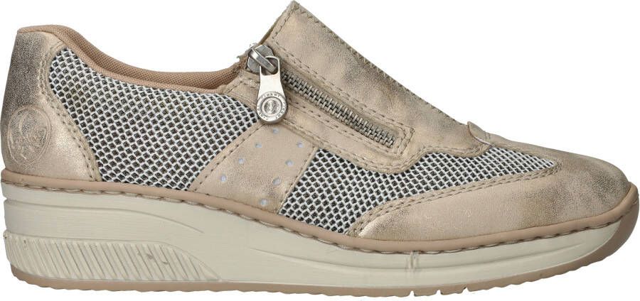 Rieker Instappers beige Synthetisch - Foto 4