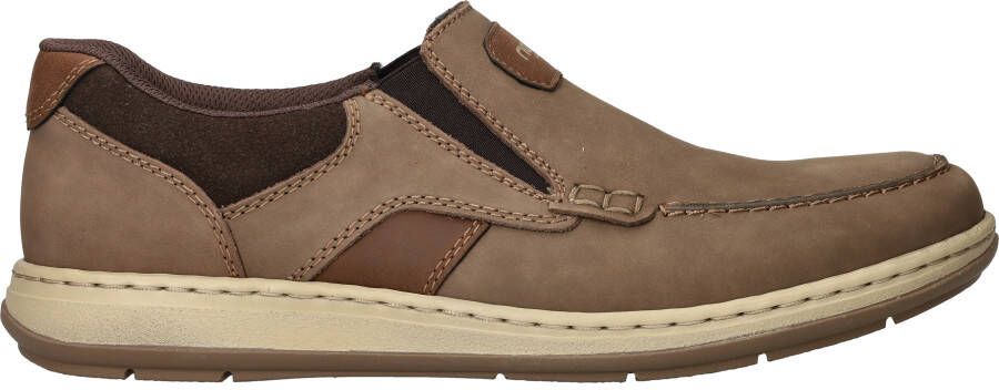 Rieker Instappers Moccasin loafer comfort schoen met elastische band voor goede pasvorm - Foto 8