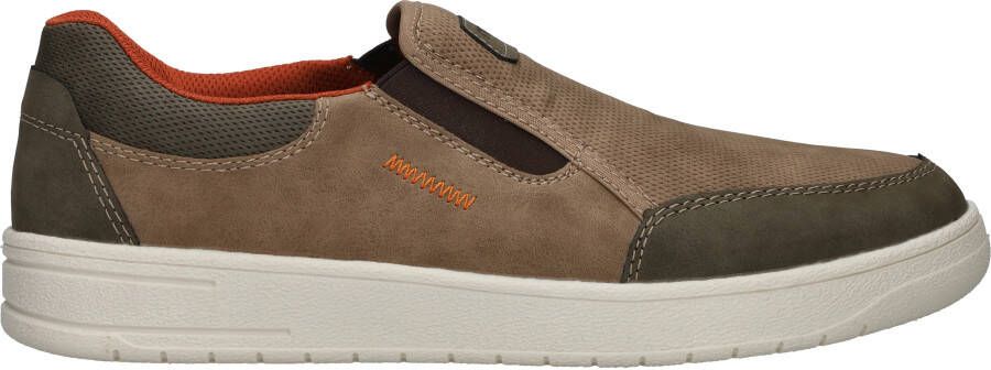 Rieker Heren Instapper Bruin Oranje Multicolor Heren - Foto 3