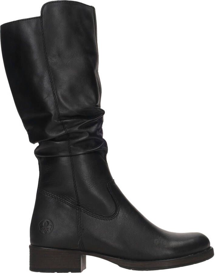 Rieker Lange laars met warme teddyvoering voor dames Black Dames - Foto 3