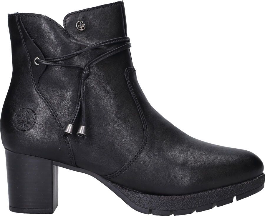 Rieker Laarsjes Zakelijke enkellaars blokhak boots in smalle vorm - Foto 5